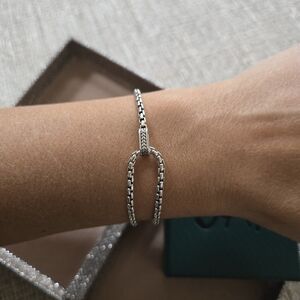 Jai John Hardy Sterling Double Box Chain Bracelet